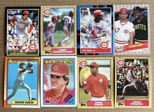 Cincinnati Reds  1980's Stars 8 Card Lot NM-MT NO DUPES (CR6)