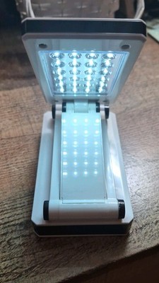 Tragbare klappbare 24 LED Tischlampe Schreibtisch lichtempfindlich Touch ideaworks