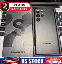 New in Samsung Galaxy S22 Ultra 5G S908U 128-256-512GB Factory Unlocked US STOCK