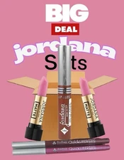 Jordana 5-Piece Set 2 Lip Liners2 Matte Lipsticks 1 Lip Gloss | New|Bundle Deal