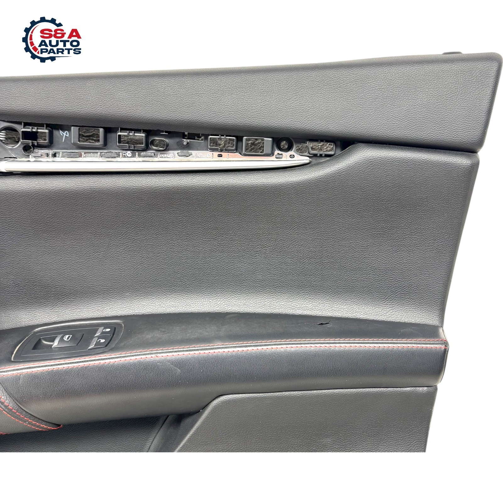 Maserati Ghibli S M157 14-17 OEM front Right passenger side door panel cover bla