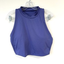 All in Motion Padded Crop Top Sports Bra Size XL