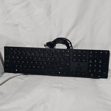 Slightly used HP black color computer Keyboard