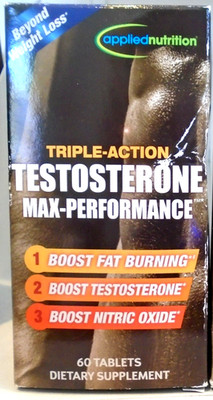 applied nutrition triple action max performance 60 tablets