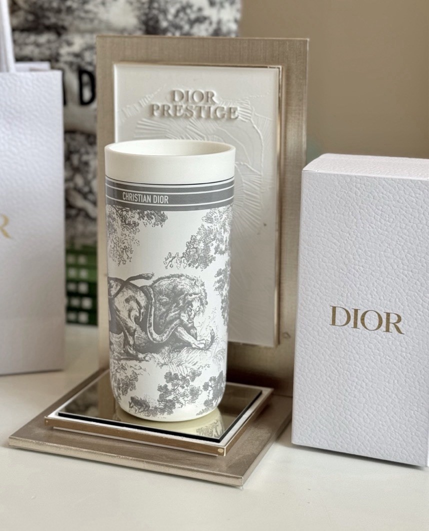 DIOR BEAUTY Tumbler Prestige Toile deJouy Insulated 400ML GREY