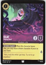 Olaf Helping Hand 57/204 Whispers in the Well Disney Lorcana