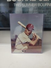 Autographed 8x10 Richie Ashburn Philadelphia Phillies Photo With COA
