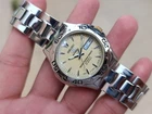 Vintage Seiko 5 Sports Automatic Day-Date SS Men's Japanese Wristwatch