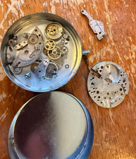 Belli Raro Vintage 1950's 40's Mimo Uomo Parti Lotto Targa Movimento Corona Gear