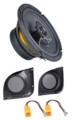 Ground Zero 2-Wege 120Watt 16,5cm Lautsprecher für Fiat Punto 99-07 Fronttür Aut