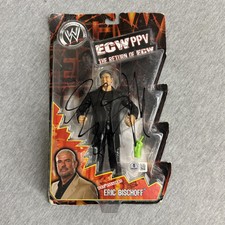 Eric Bischoff ECW PPV Return of ECW Figure WWE Jakks Pacific (Autographed)