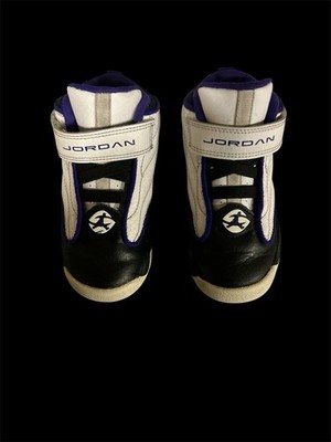 Black and White Jordan Size 9c for Kids Nike Air Jordan