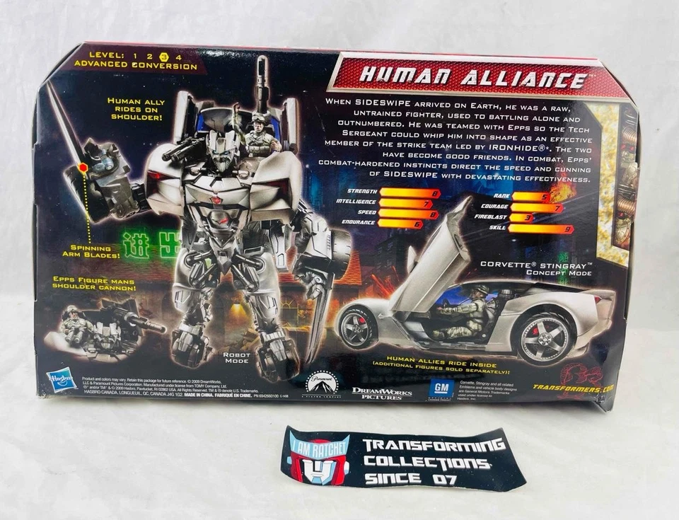 Transformers Revenge Of The Fallen ROTF Human Alliance Sideswipe MISB - Image 3 of 3