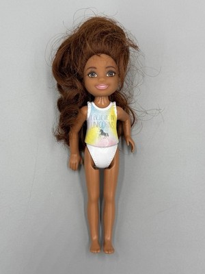 Barbie Mattel Chelsea Doll 2016 Medium Skin Tone I Believe In Unicorns 6 
