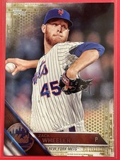 2016 Topps Zack Wheeler Gold /2016 #529 Baseball New York Mets