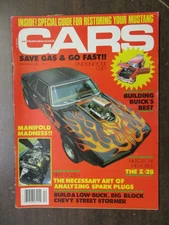 HI-PERFORMANCE CARS MONTHLY MAGAZINE DECEMBER 1981 LOW BUCH CHEVY STREET STORMER