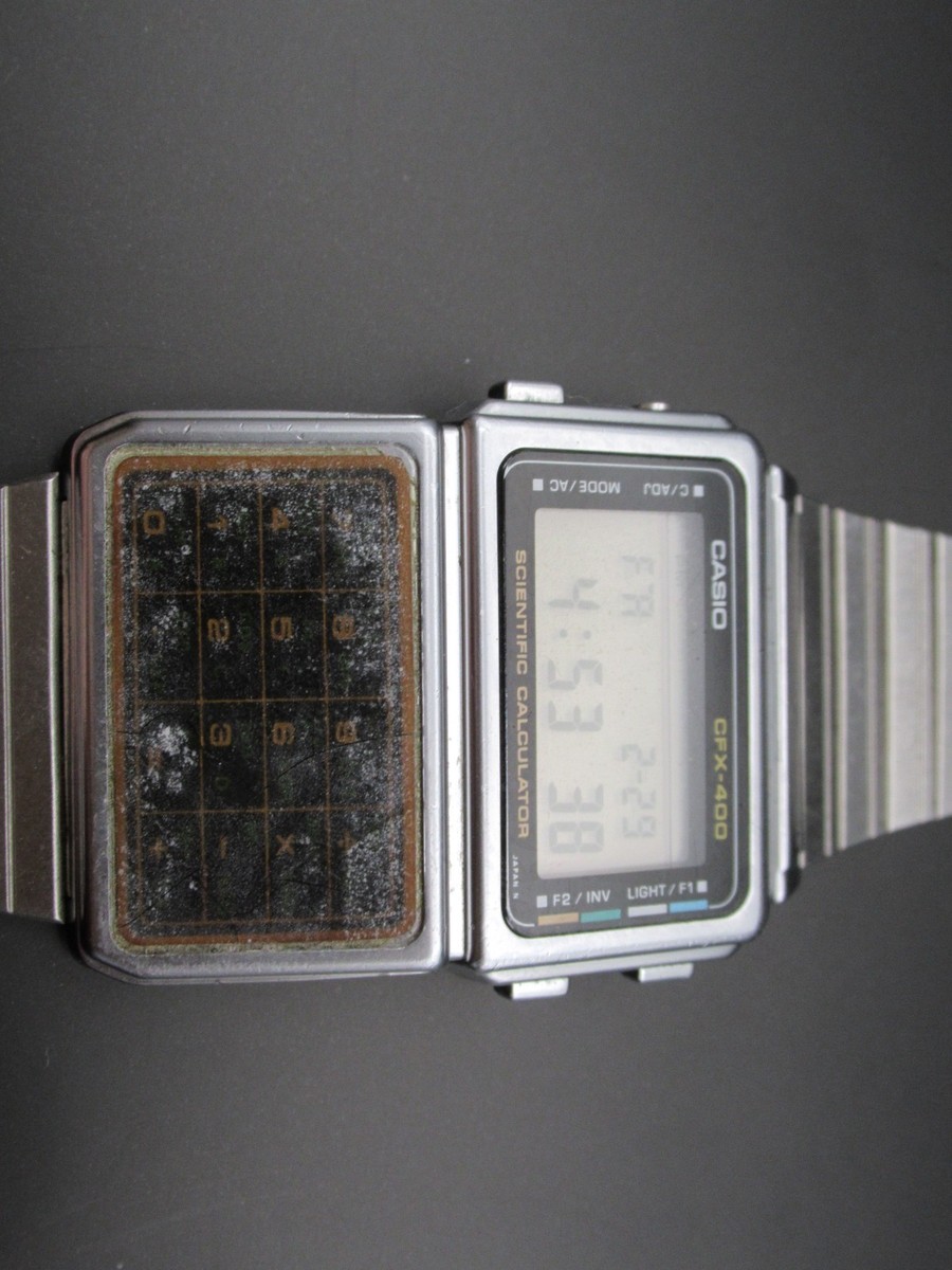 Casio Cfx-400 Scientific Calculator Watch Module 463 NOS for sale