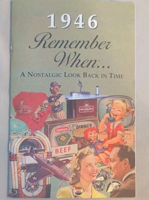 Seek Publishing 1946 Remember When KardLet Nostalgic Booklet