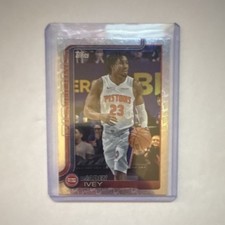 Topps 2025-26 Jaden Ivey Topps Logo Foil pattern #45