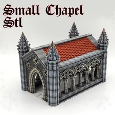 Feature Terrain - The Un-Holy Chapel - Miniature Wargames - Warhammer 40k/AoS