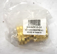 Garden Hose Repair Connector with Clamps Male & Female Garden Hose Fitting