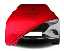 Rote Autoabdeckung f&uuml;r Mercedes GLE SUV Klasse Staubdicht Winddicht K&auml;mmen Innen