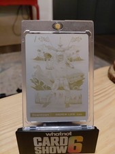 ANDREW LUCK 2019 Donruss Football DOWNTOWN PRINTING PLATE 1/1 🔥