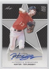 2020 Leaf Perfect Game National Showcase /50 Hunter Teplanszky #BA-HT1 Auto 1u6