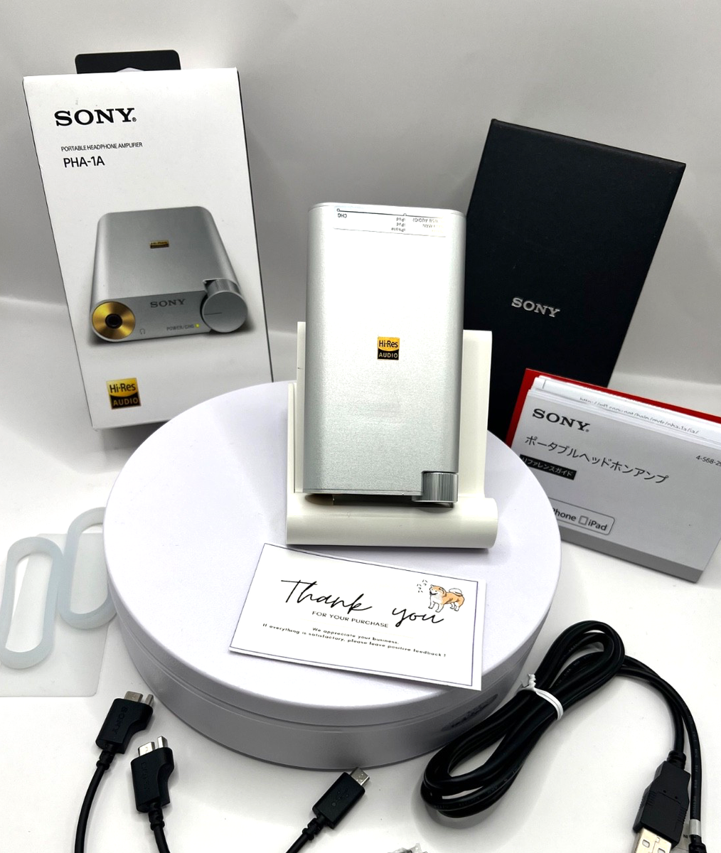 PHA-1A パワーアンプ　ヘッドホンアンプ　PHA1A SONY ソニー SONY PHA-1A Portable Audio Headphones Amplifier USB Audio DAC