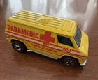 🚨1974 Hot Wheels REDLINE Paramedic Super Van Yellow - VERY NICE !!