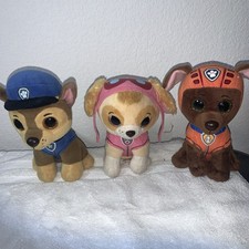 Ty PAW PATROL BEANIE BOO LOT Chase Zuma  Skye 6" Stuffed Plush Toys. T7