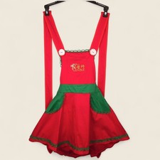 California Costumes Elf In Charge Girls Christmas Dress Child L/XL Red Green...