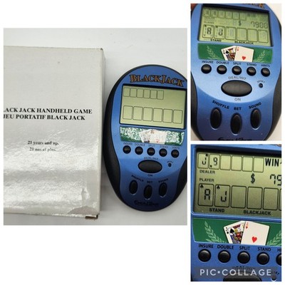 Excalibur Electronic Black Jack Game Handheld NEW AVON w/ Box