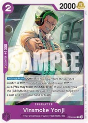 Vinsmoke Yonji OP06-066 Common Wings of the Captain