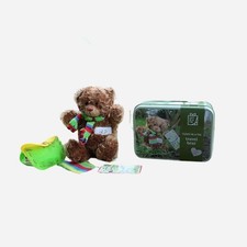 Teddy in a Tin travel bear Sewing Kit Gift in a Tin by Apples to Pears New