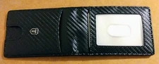 TougherGun RFID-Blocking Slimfold Men’s Wallet Black Carbon NEW FREE SHIPPING 