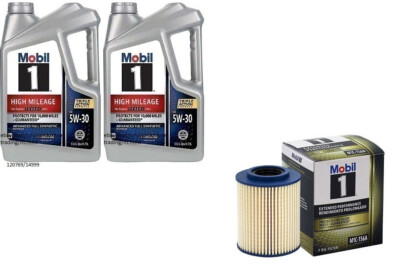 Mobil1 M1C-156A Engine Oil Filter & 10 Qts. Mobil1 5W30 Full Syn. H/M Motor Oil