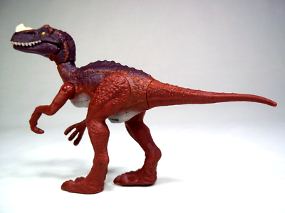 ROARS ORIGINAL MountainParka RED×GRAY 2001 Hasbro Jurassic Park III 3 Alpha Velociraptor RE-AK A-TAK