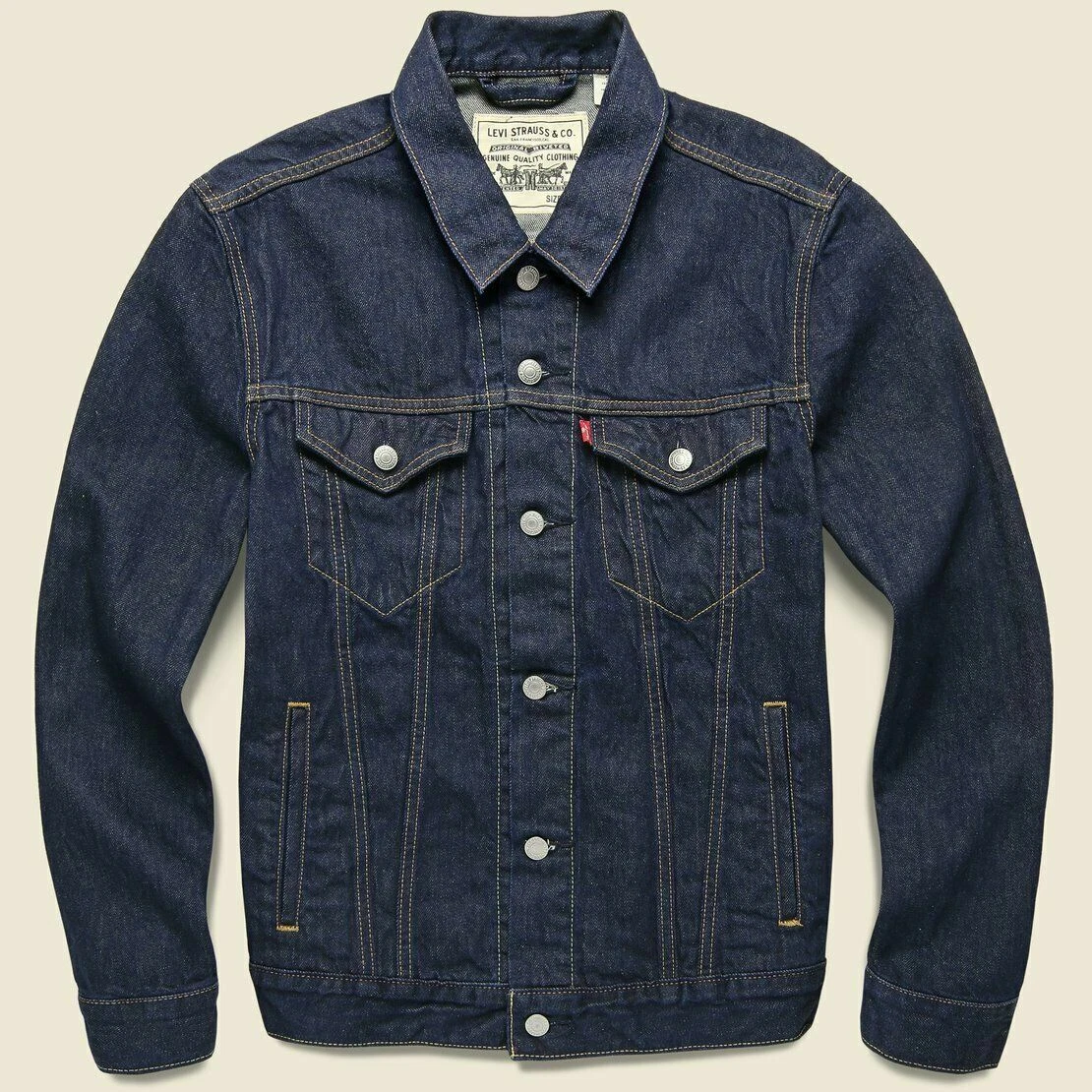Levi s Wellthread Collection Trucker Denim Jacket Cottonized Hemp