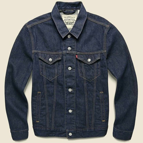 Trucker Denim Jacket Cottonized Hemp 