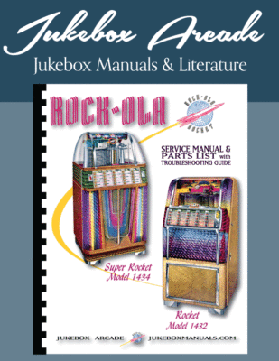 Rock Ola 1432 And 1434 Service Parts Manual With Troubleshooting And Amplifier Ebay