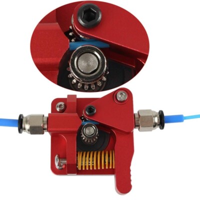3Dman Dual Gear Extruder Drive Feeder Upgrate for Ender 3 V2 Ender 3 Series E...