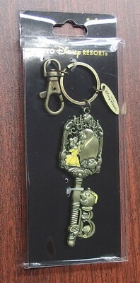 Key Chain Beauty and the Beast Tokyo Disney Resort Limited Japan