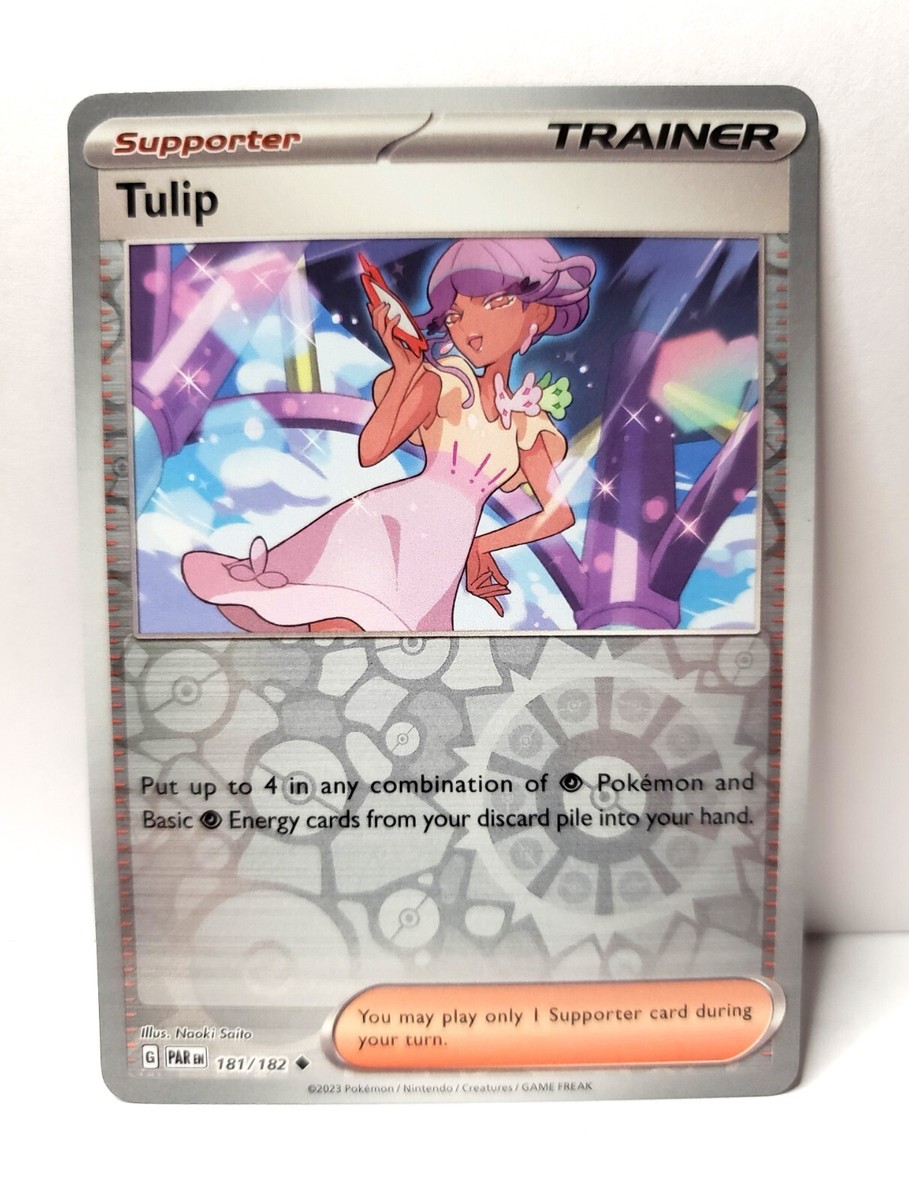 Pokémon TCG - Tulip - 181/182 - Reverse Holo - Paradox Rift - NM