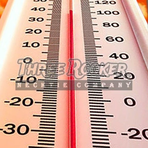 Zmiany klimatu Hot Tie Męskie Krawat Globalne ocieplenie Krawat Środowiskowy Fabrycznie nowy z metką - Zdjęcie 2 z 3