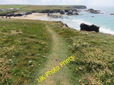 Foto 12x8 South West Coast Path auf der Nordseite von Porthcothan Beach c2015