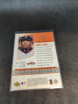 2003 UD Authentics Barry Bonds 56 | eBay