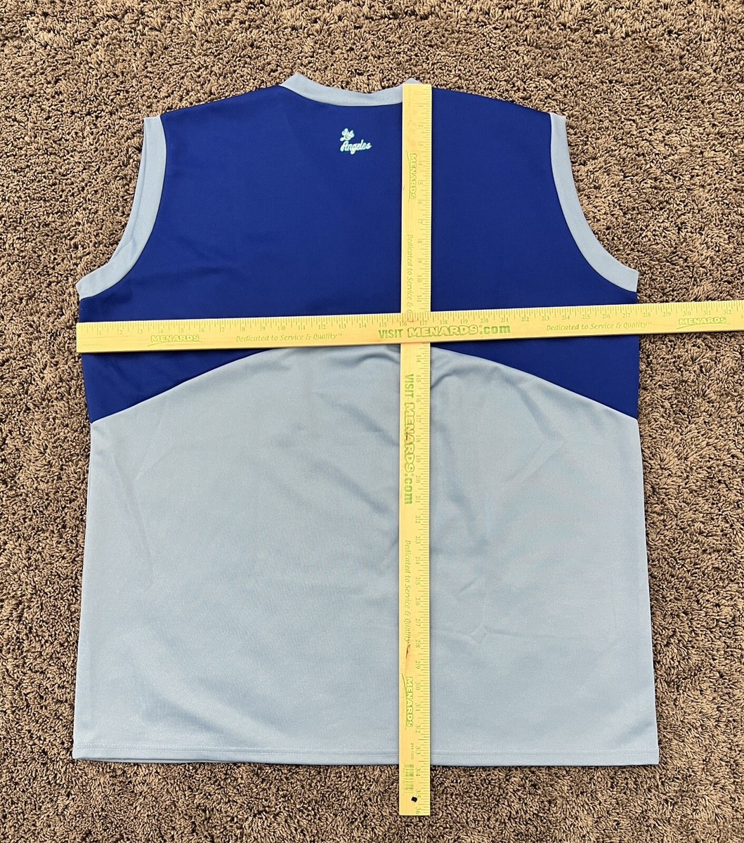 Los Angeles Lakers Vintage NBA V-Neck Jersey Majestic