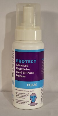 Theraworx Protect Advanced Hygiene Foam for Hand & T-Zone Defense-NIOB
