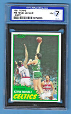 1981 Topps East Kevin McHale Celtics #75 Rookie ISA 7 #52758523 HOF 1999